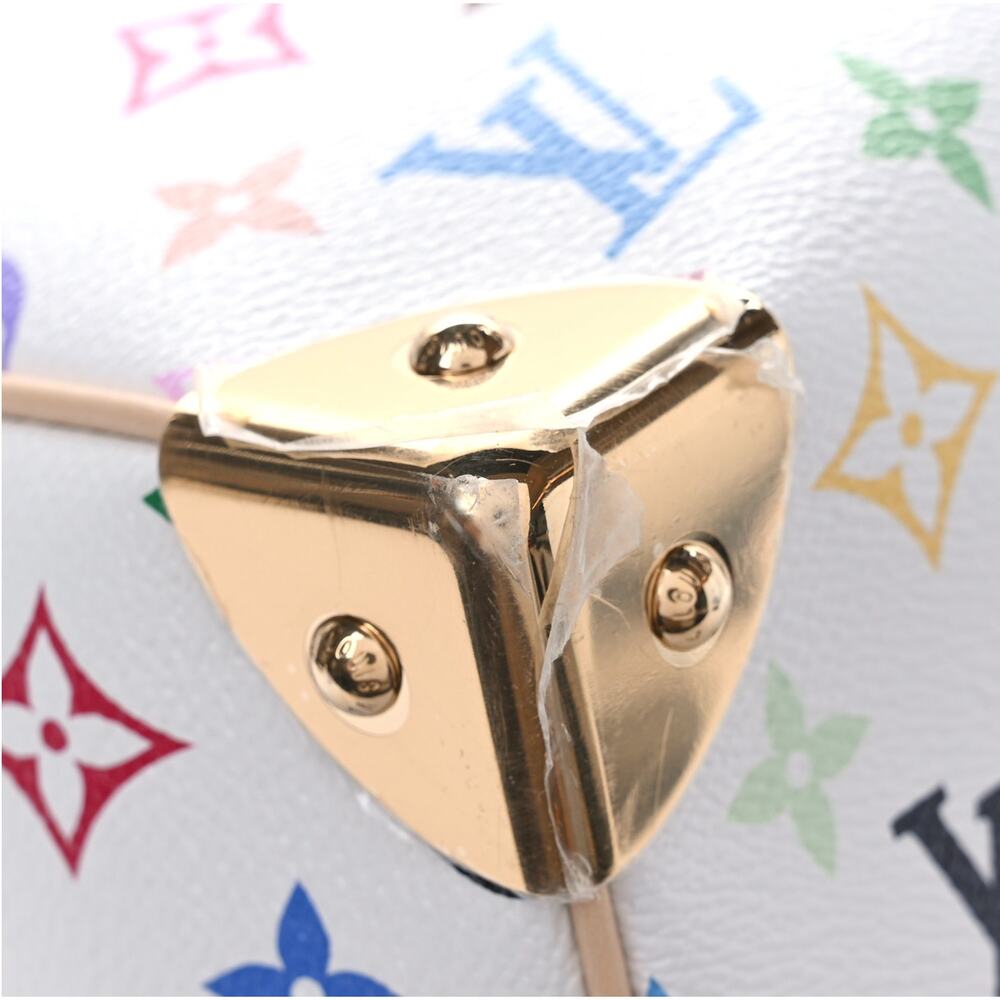 Louis Vuitton Multicolor Keepall Murakami LV X TM Monogram Bandouliere 45 White - Picture 10 of 11